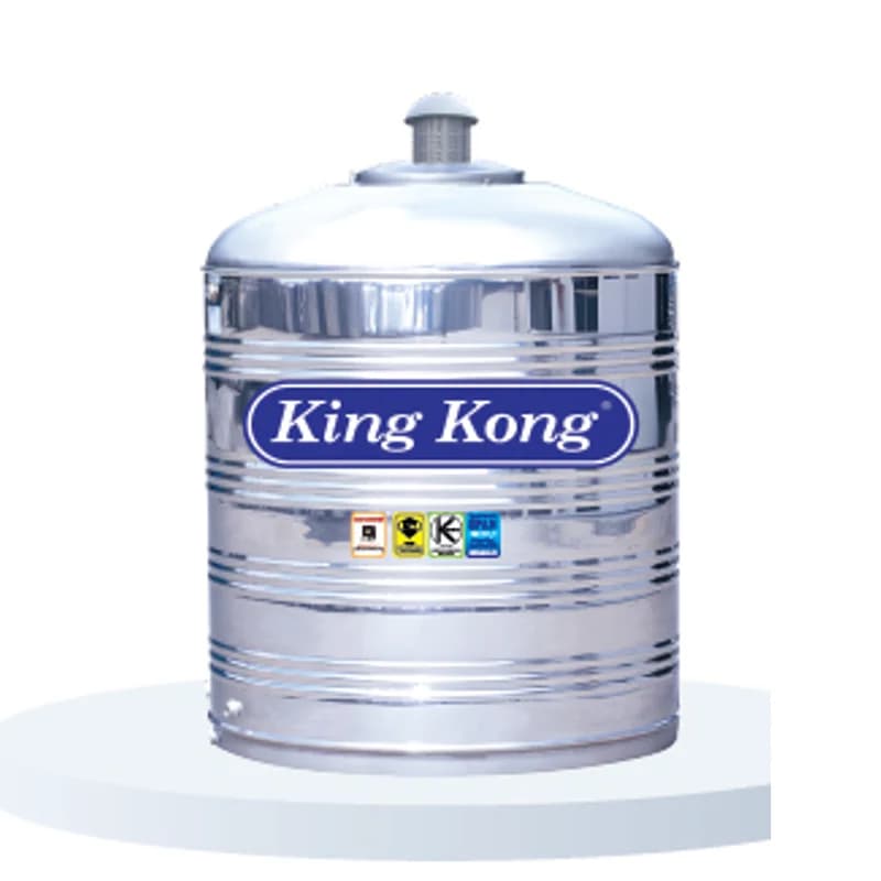 Stainless Steel Water Tank — Flat Bottom (No Stand)